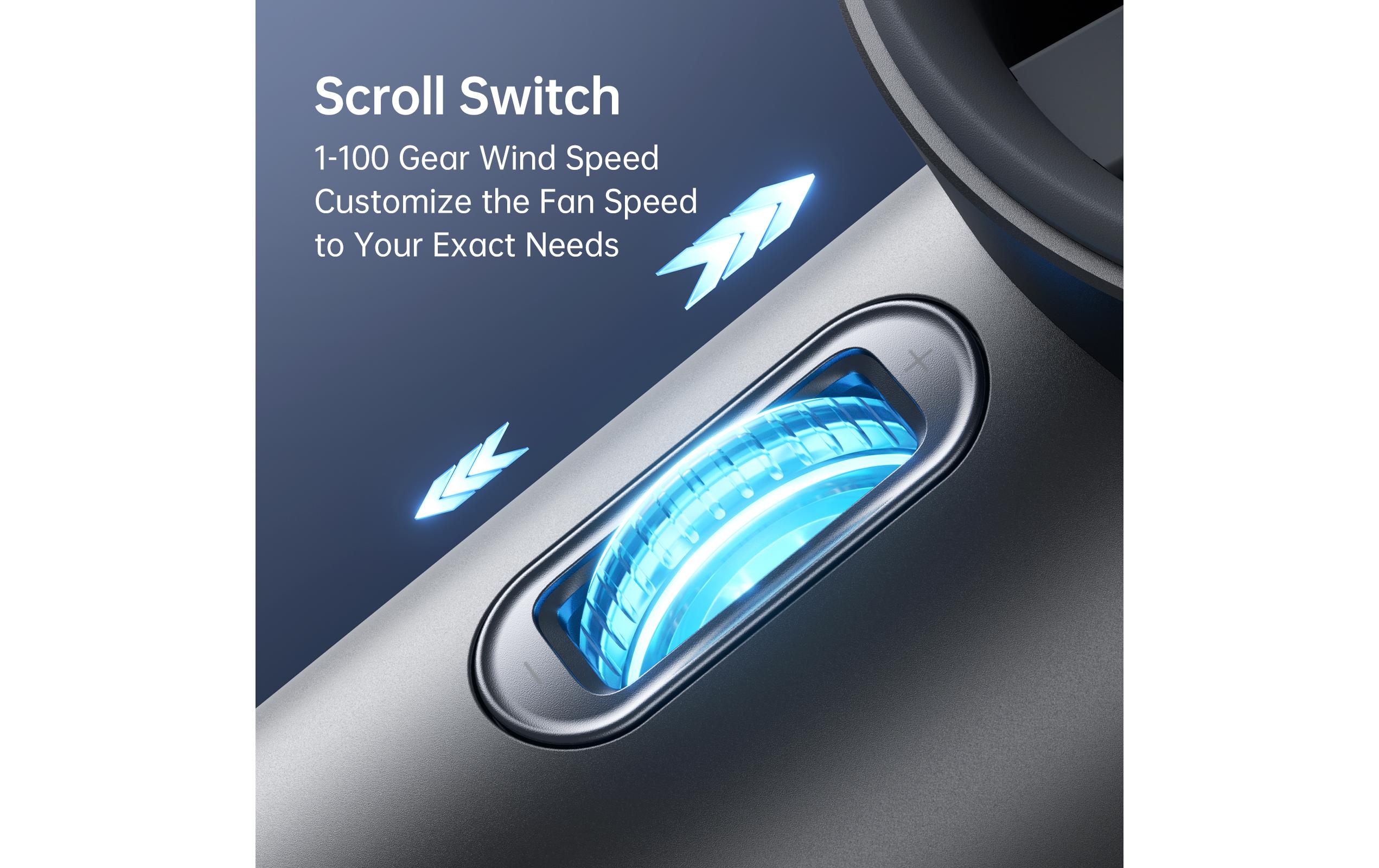 Jisulife Handventilator Pro 1S Dunkelgrau