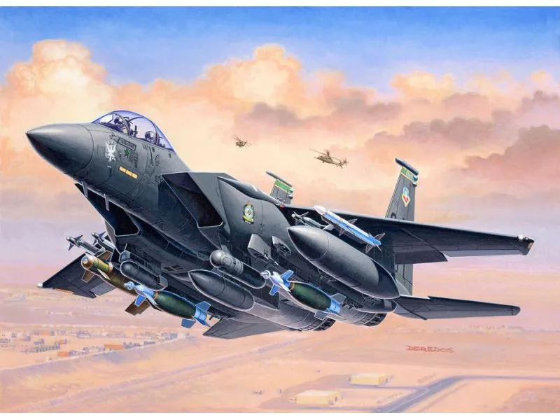 Revell Bausatz F-15E Strike Eagle & Bombs 1:144 Revell Bausatz F-15E Strike Eagle & Bombs 1:144