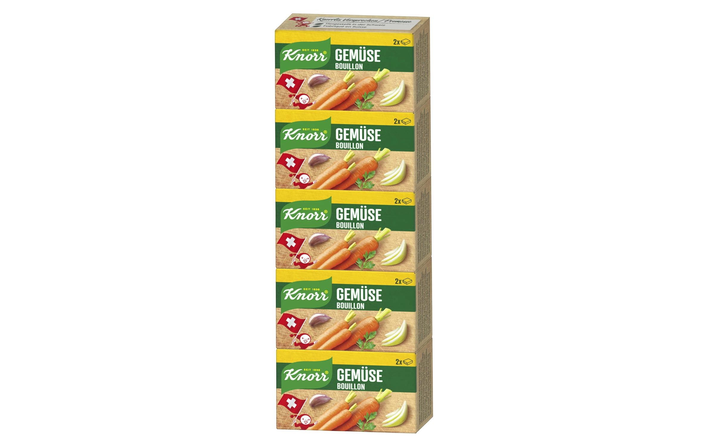 Knorr Gemüse Bouillon Stange 5 x 2 Würfel