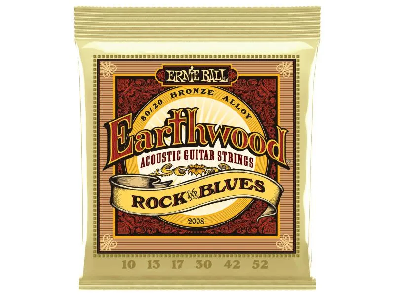 Ernie Ball Gitarrensaiten 2008 Earthwood Bronze – Rock & Blues 10-52 Ernie Ball Gitarrensaiten 2008 Earthwood Bronze – Rock & Blues 10-52