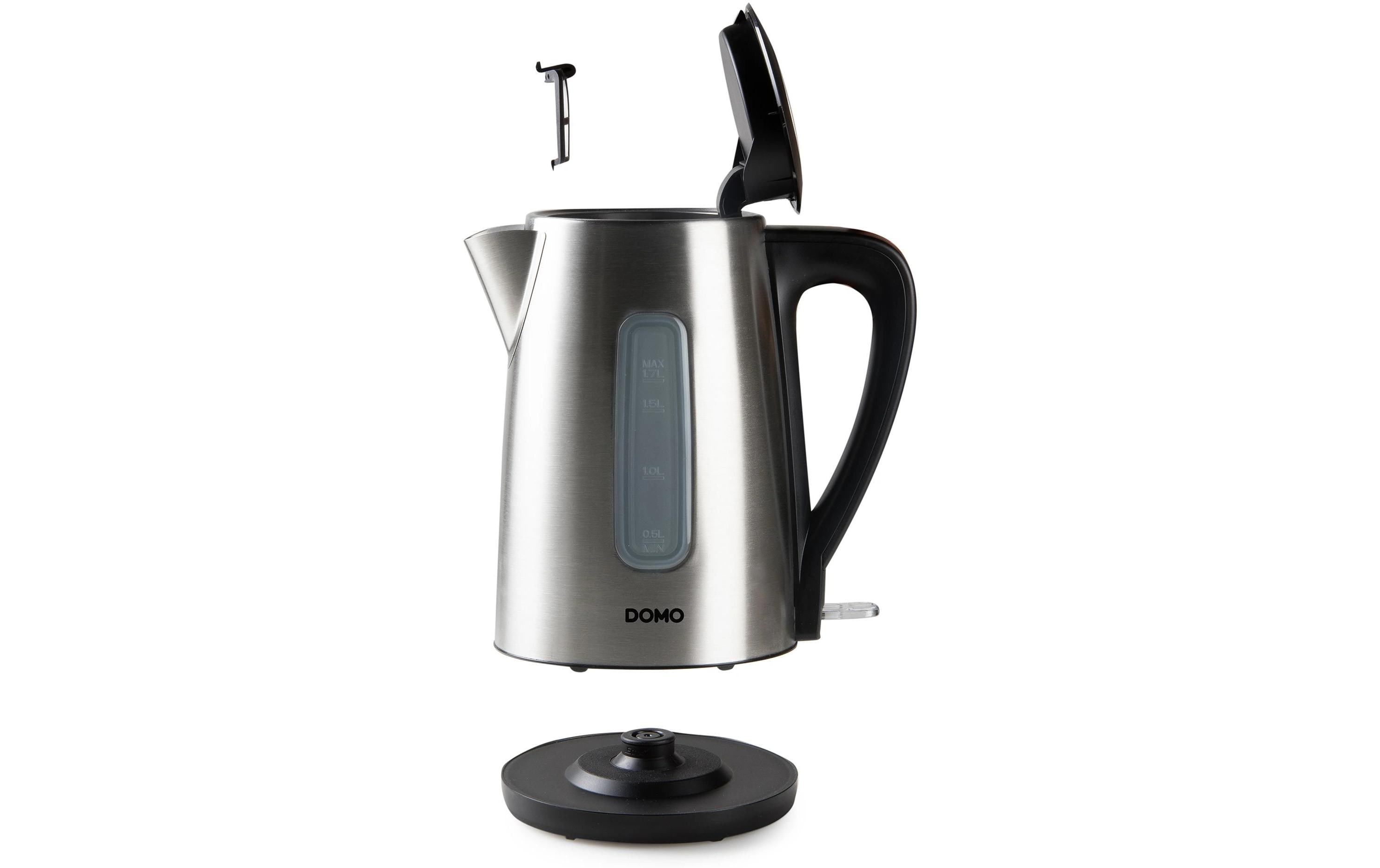 Domo Wasserkocher DO738WK 1.7 l, Edelstahl