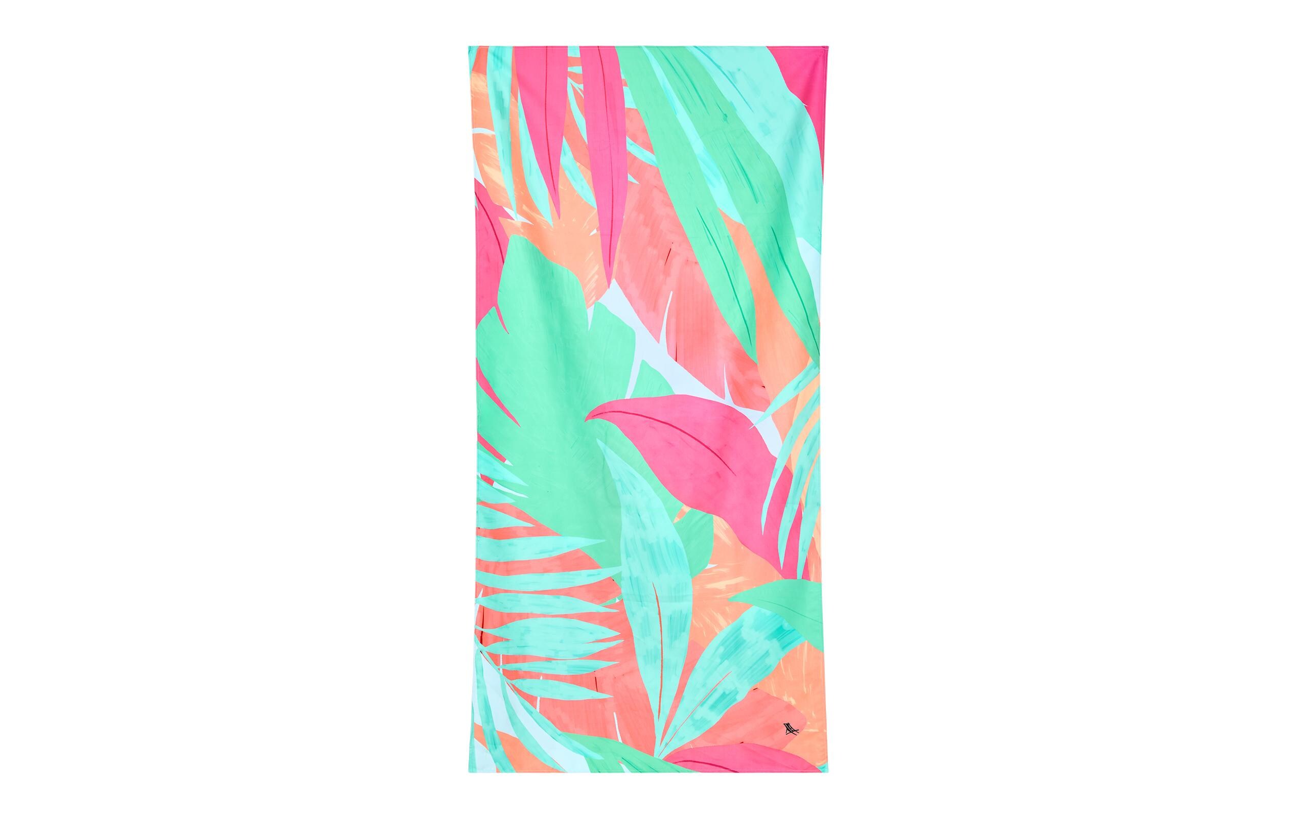 Dock & Bay Badetuch Hot Tropics XL, Mehrfarbig