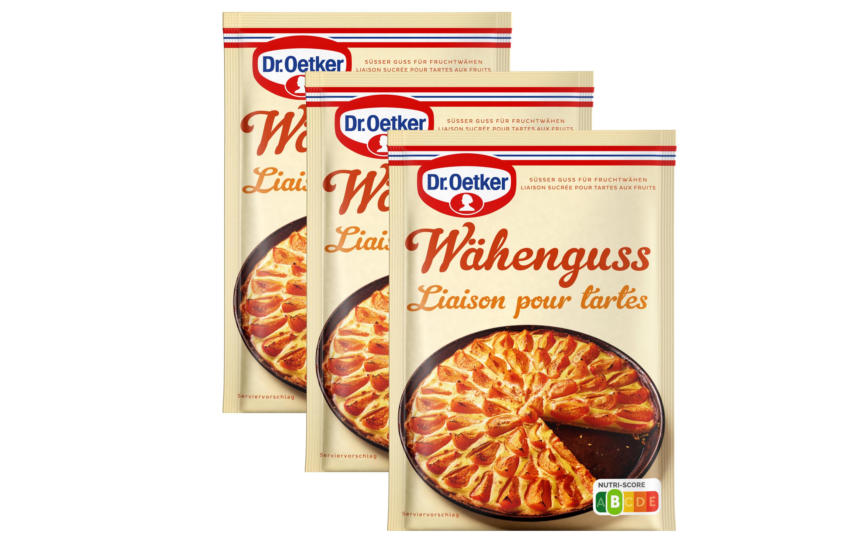 Dr.Oetker Wähenguss süss 3 x 85 g Dr.Oetker Wähenguss süss 3 x 85 g