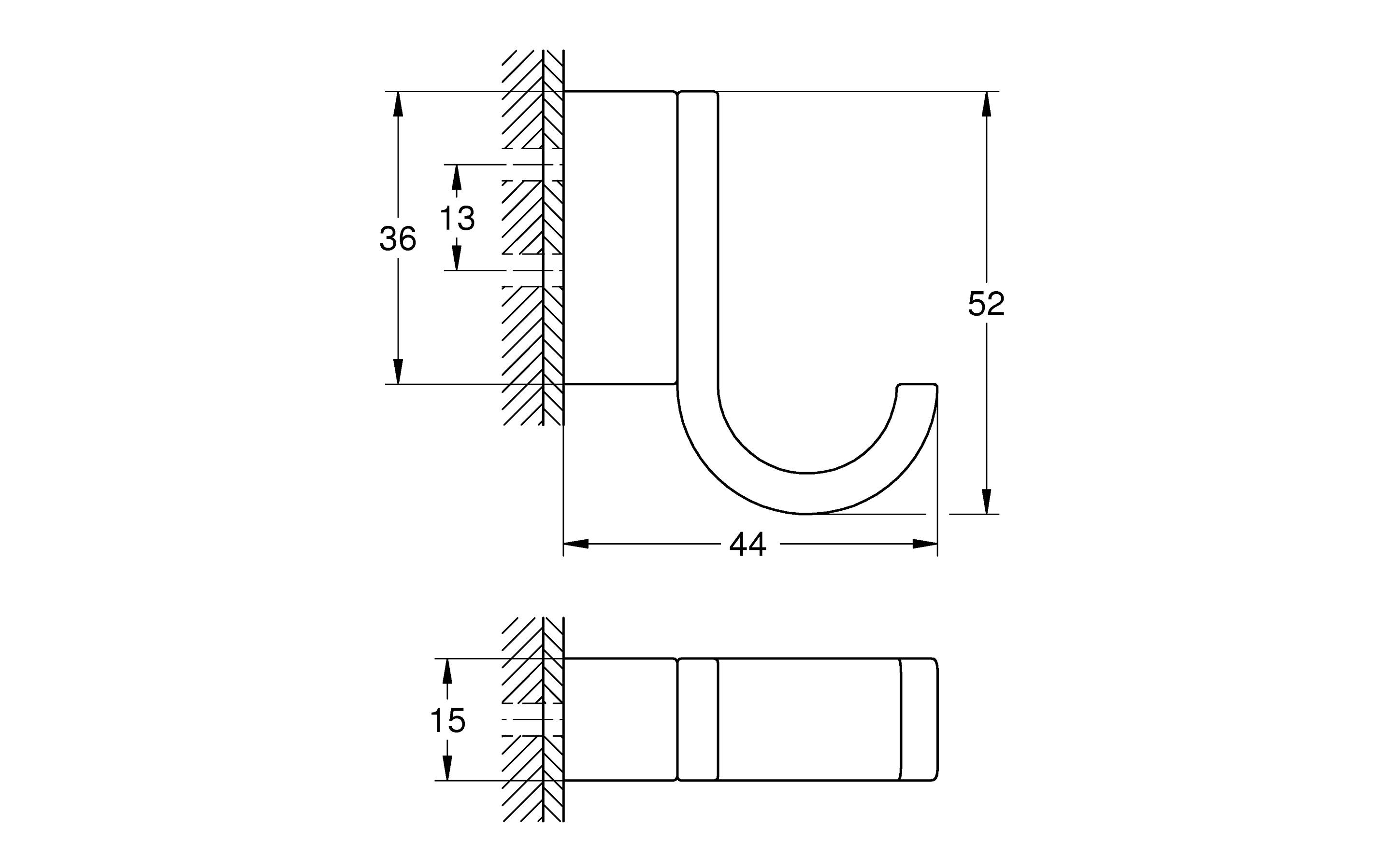 GROHE Haken Selection Chrom GROHE Haken Selection Chrom