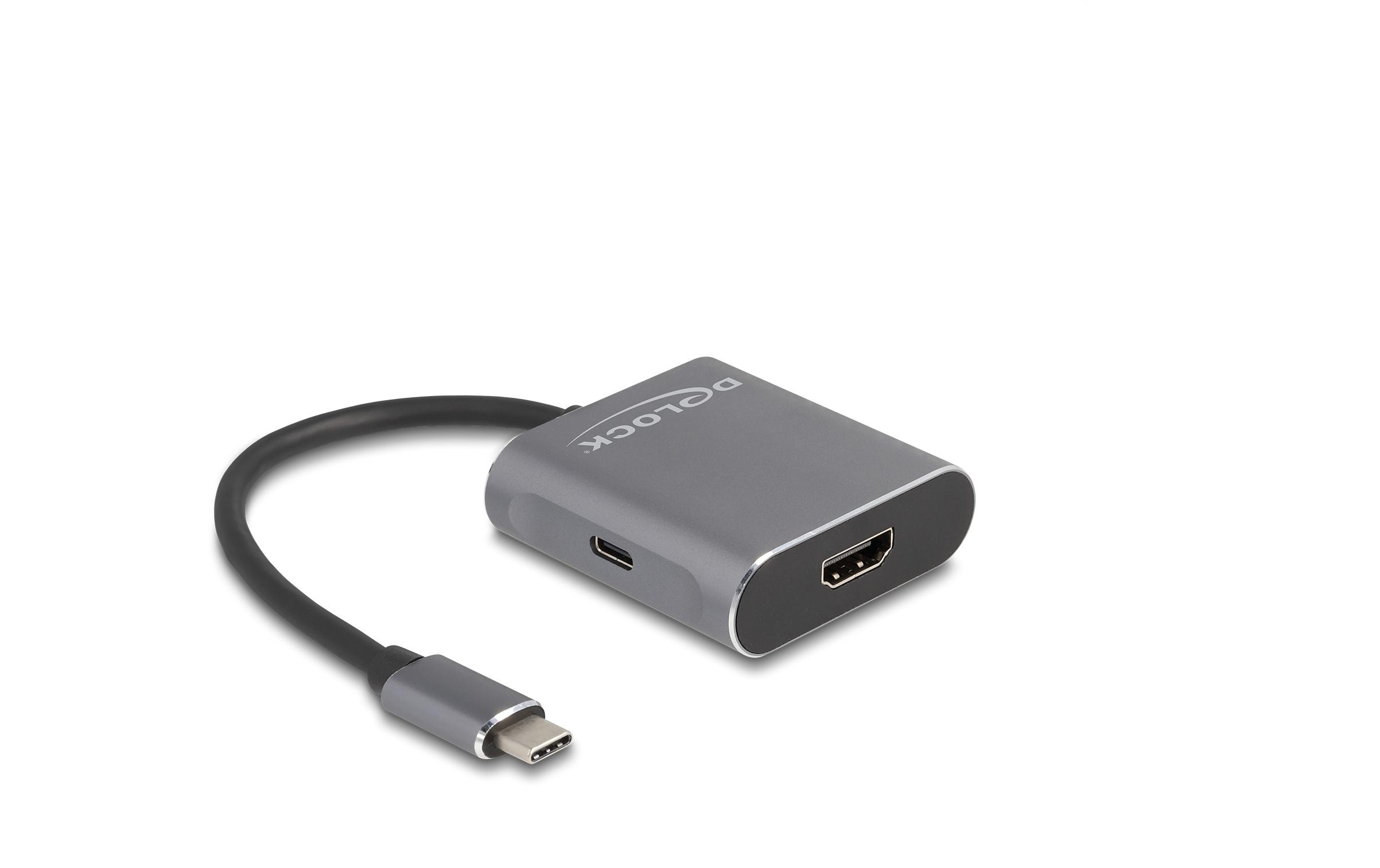 Delock 2-Port Signalsplitter USB-C – HDMI / DisplayPort Delock 2-Port Signalsplitter USB-C – HDMI / DisplayPort