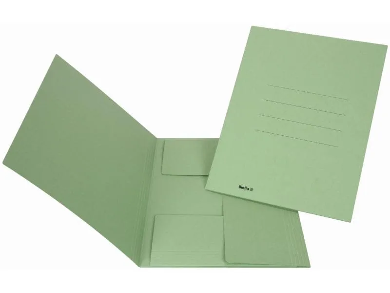 Biella Einlagemappe Jura A4 Grün für 240 Blatt Biella Einlagemappe Jura A4 Grün für 240 Blatt