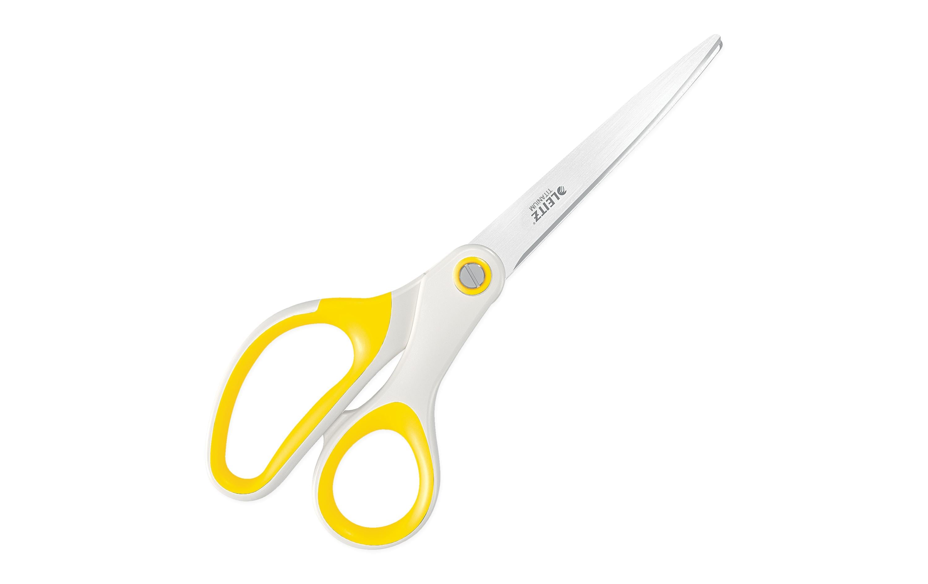 Leitz Schere WOW 20.5 cm, Rostfreier Stahl, Gelb