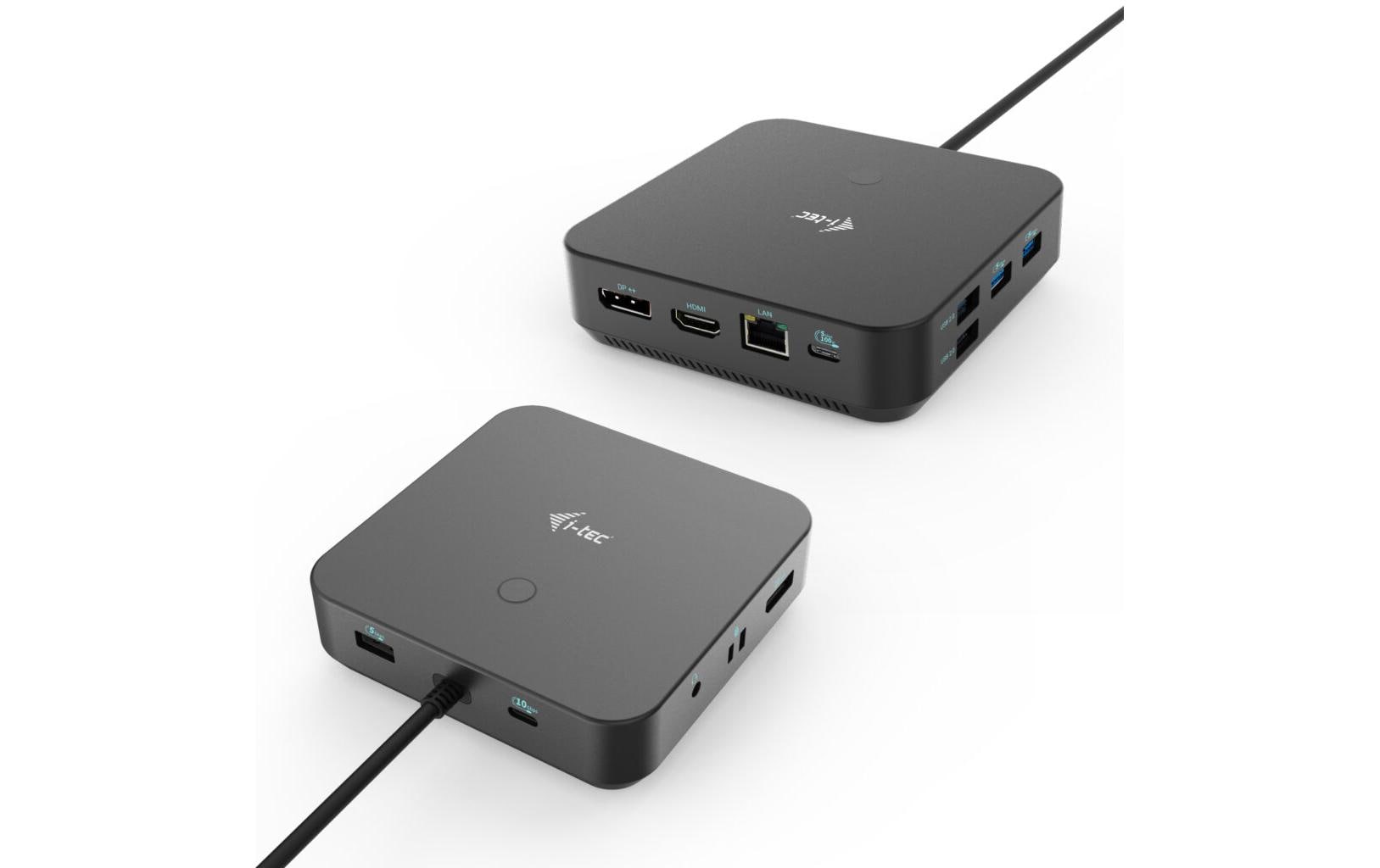 i-tec Dockingstation USB-C HDMI Dual DP, PD 100W + USB-C Ladegerät