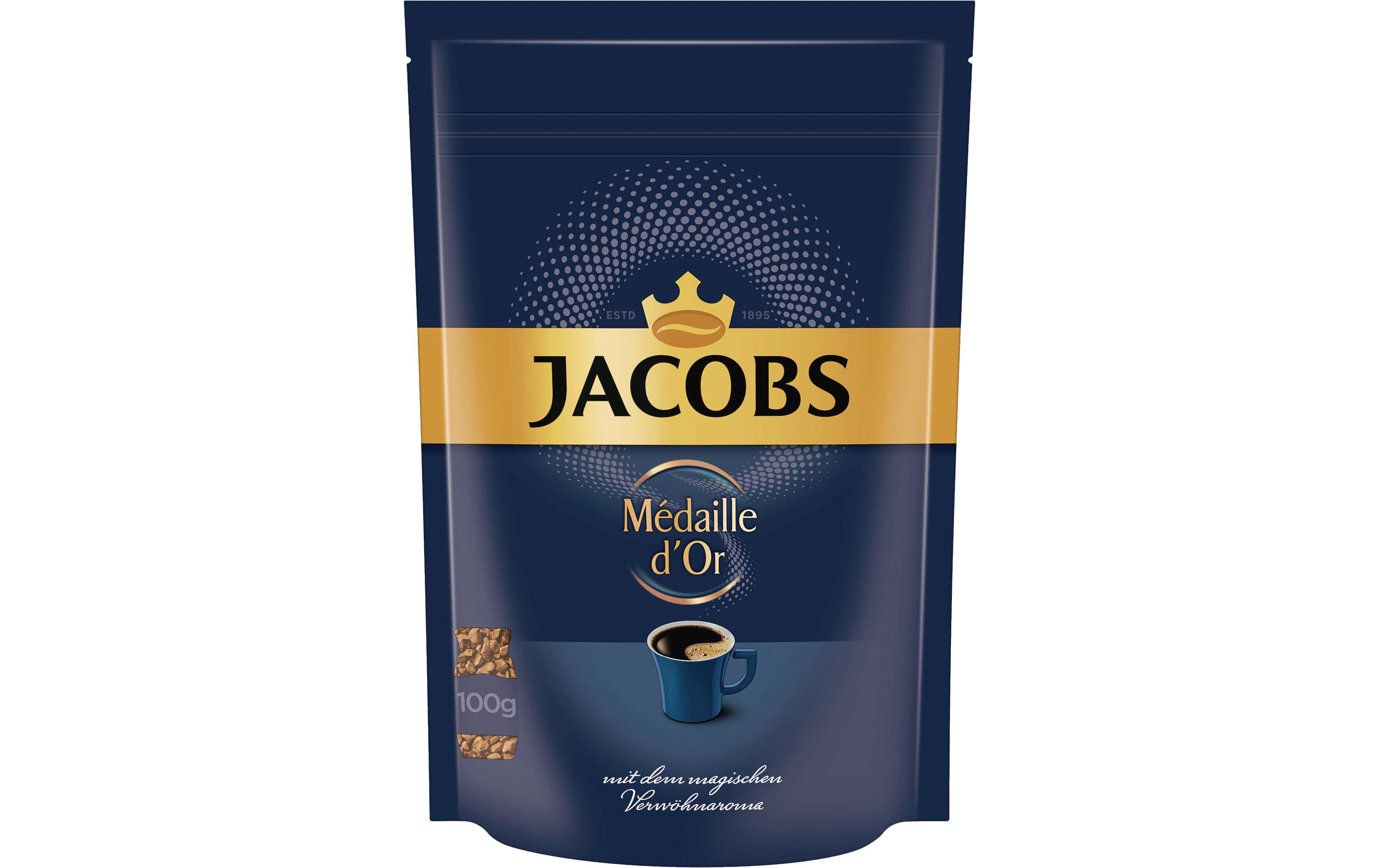 Jacobs Instant Kaffee Médaille d`Or 4 x 100 g