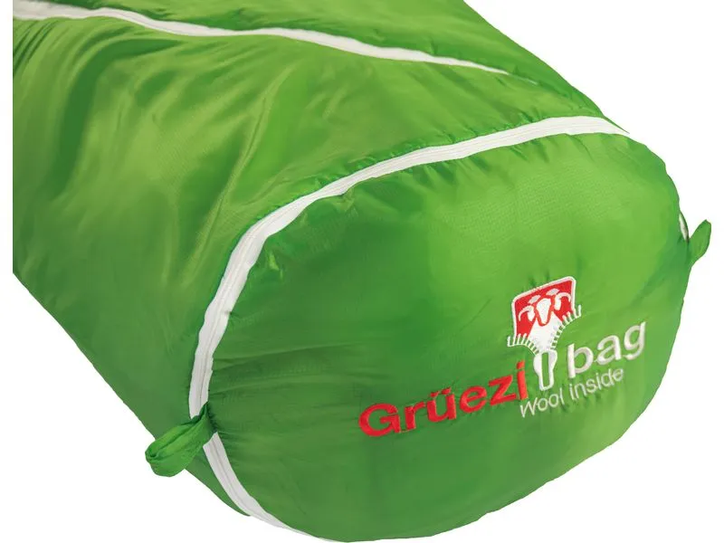 Grüezi Bag Kinderschlafsack Biopod Wolle Kids World Traveller Green Grüezi Bag Kinderschlafsack Biopod Wolle Kids World Traveller Green