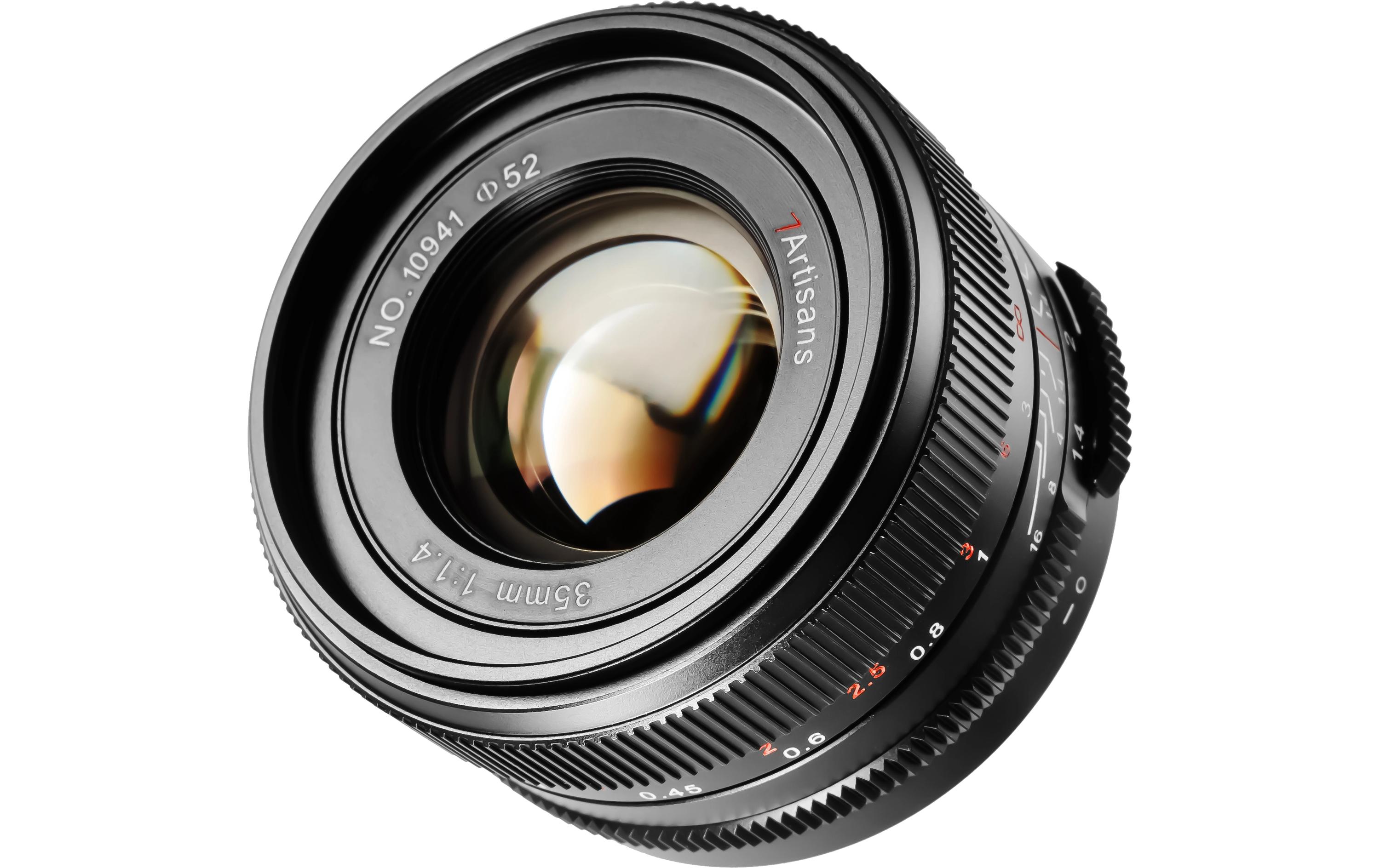 7Artisans Festbrennweite 35mm F/1.4 Mark III FF Schwarz – Nikon Z