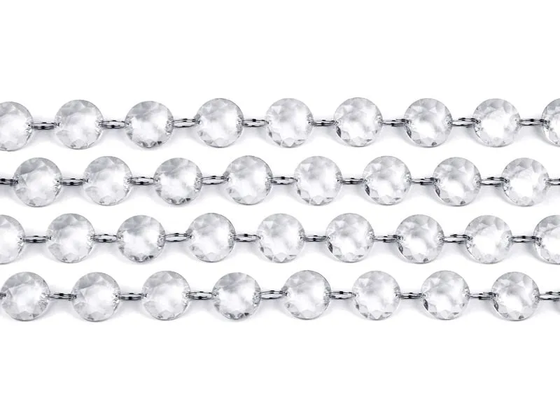Partydeco Girlande Kristall 1 m Partydeco Girlande Kristall 1 m