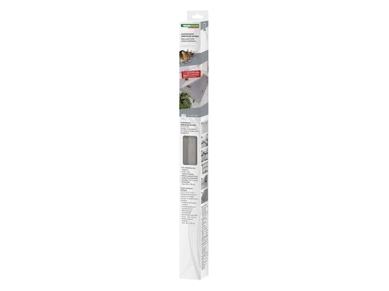 Windhager Lichtschachtabdeckung aus Edelstahl 60 x 135 cm