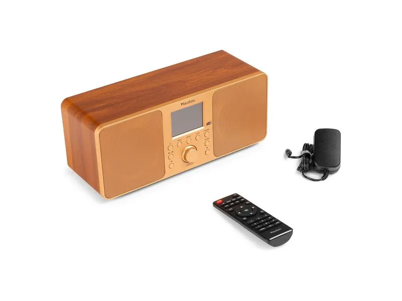 Audizio Genua-CU DAB+/FM Radio mit Bluetooth, Stereo, Kupfer