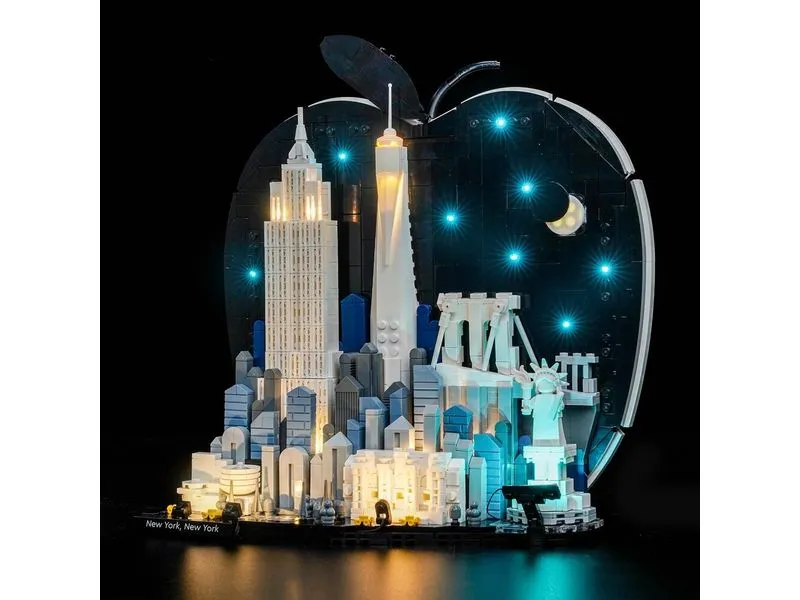 BrickBling Beleuchtungs-Set für LEGO® 21066 New York City The Big Apple BrickBling Beleuchtungs-Set für LEGO® 21066 New York City The Big Apple