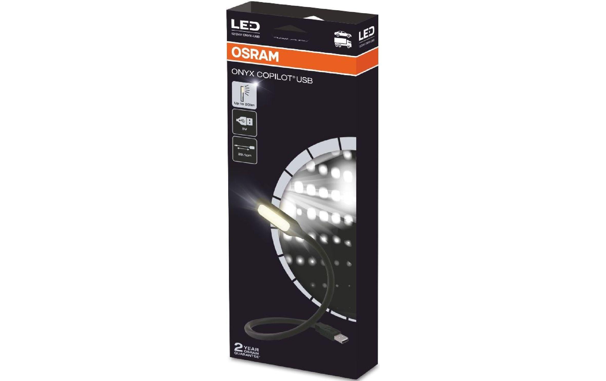 OSRAM ONYX COPILOT LED 12/24V USB-Anschluss LKW/PKW
