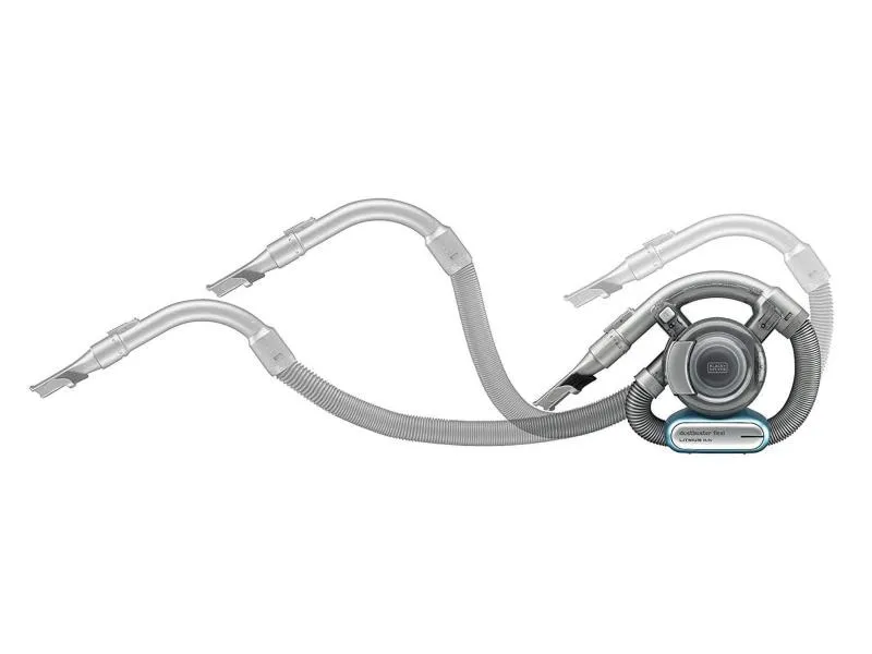 BLACK+DECKER Akku-Handsauger Dustbuster Flexi Blau/Silber