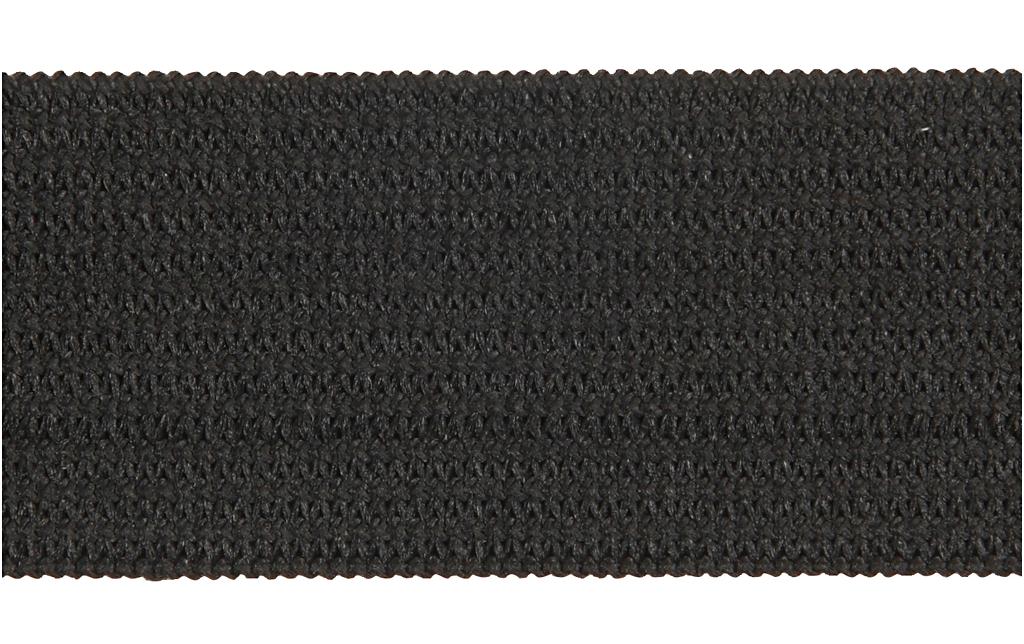 Creativ Company Elastikband 25 m, Schwarz