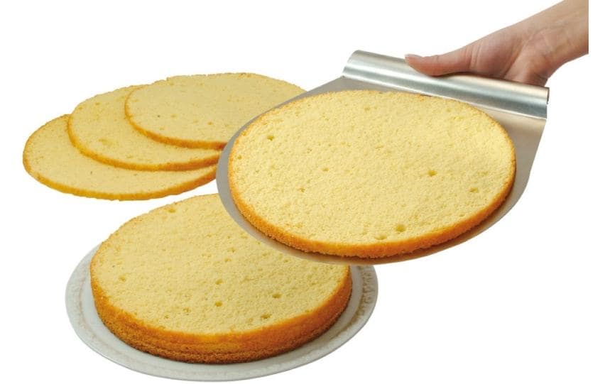 Zenker Tortenbodenschneider Silber