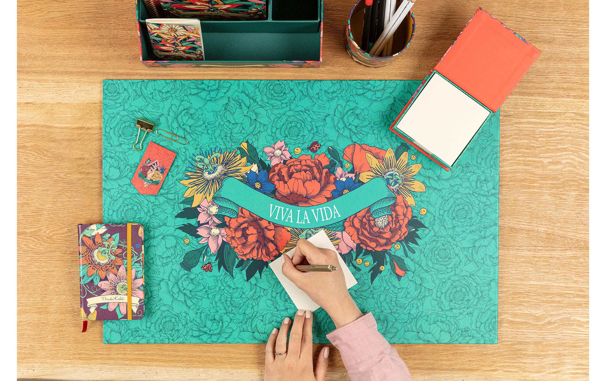 Clairefontaine Notizzettel Frida Kahlo Mehrfarbig