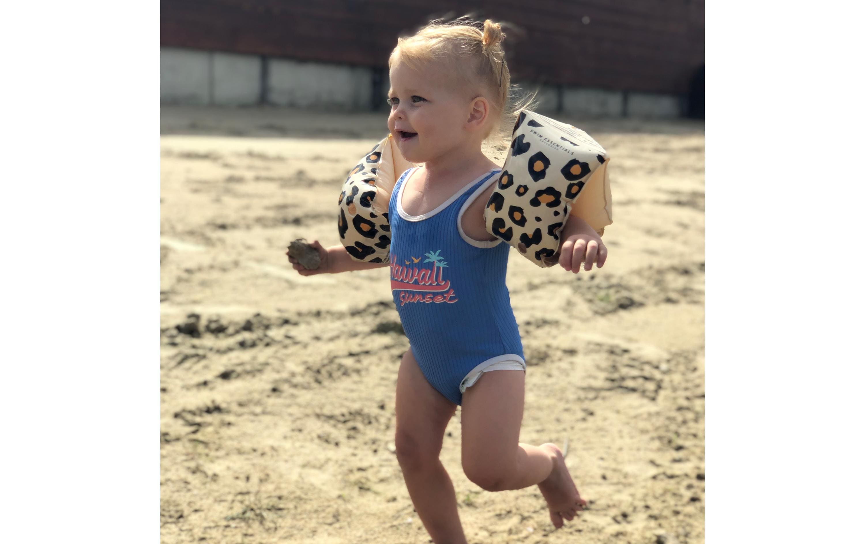 Swim Essentials Schwimmflügel 0-2 Jahre Beige Leopard