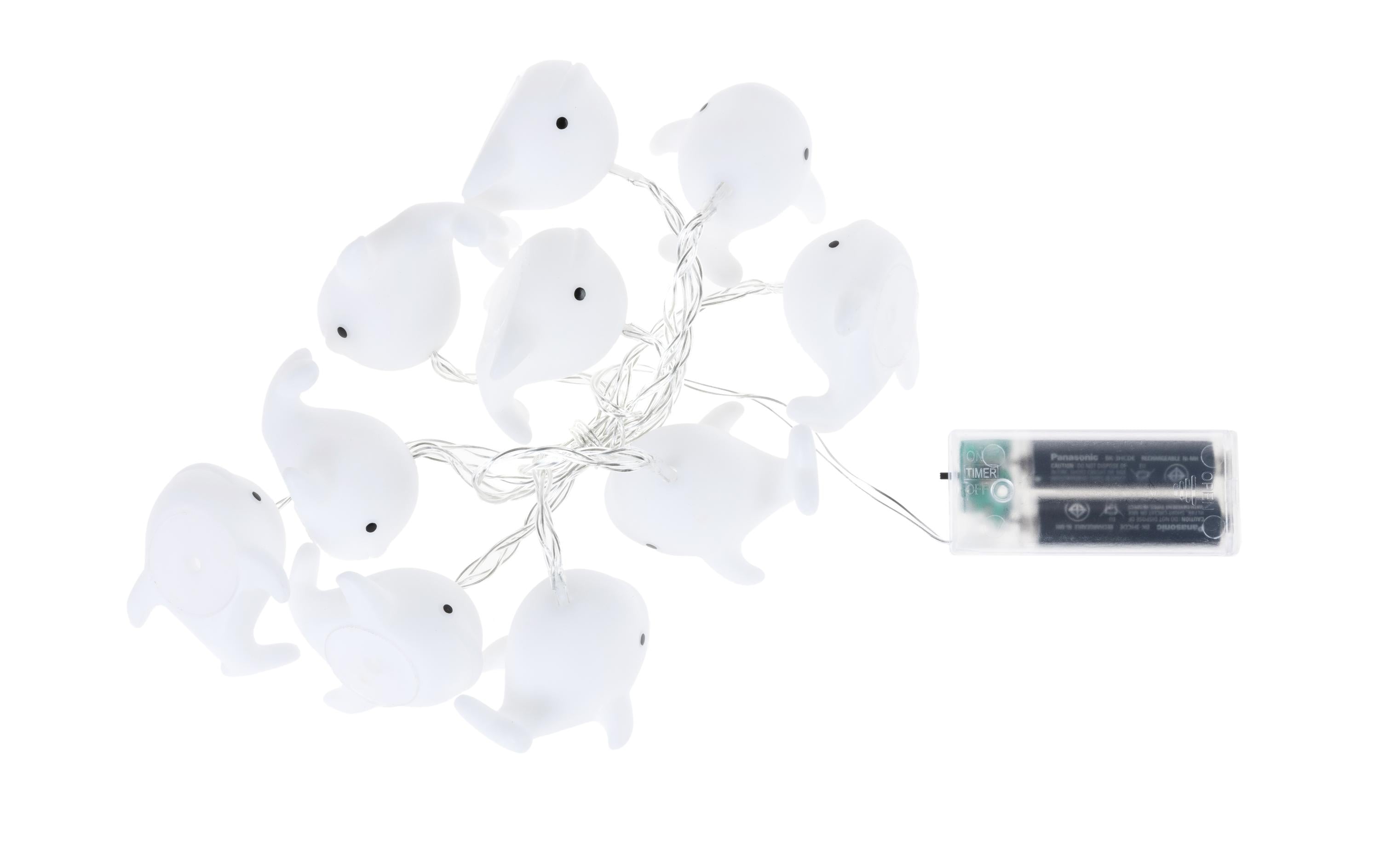 COCON Lichterkette Wal, 165 cm