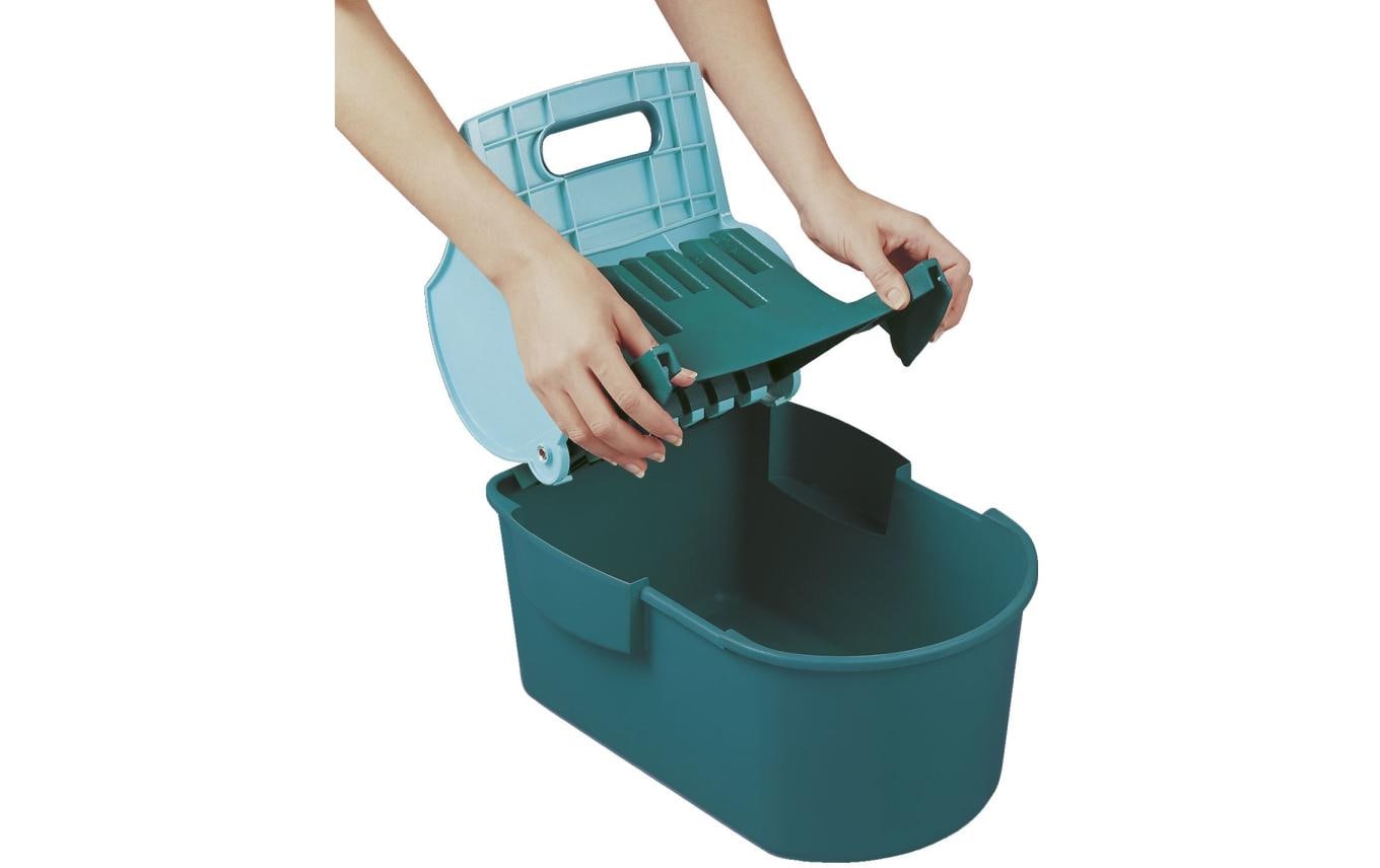 Leifheit Wischtuchpresse Profi Compact 8 l, Türkis