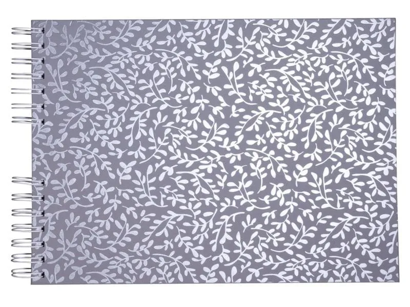 Exacompta Fotoalbum AutentiK, 32 x 22 cm, 250 g/m², 50 Seiten, Grau