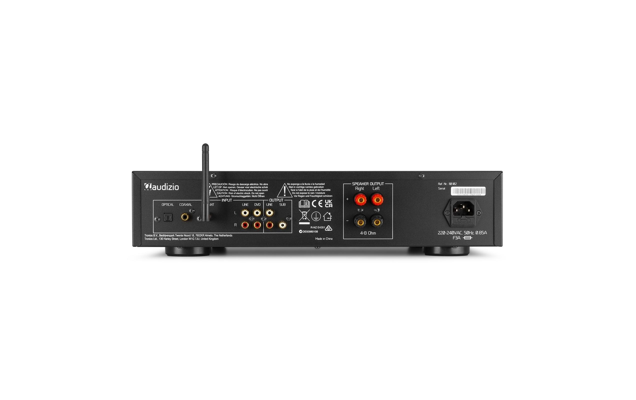 Audizio Stereo-Verstärker AD220B Schwarz