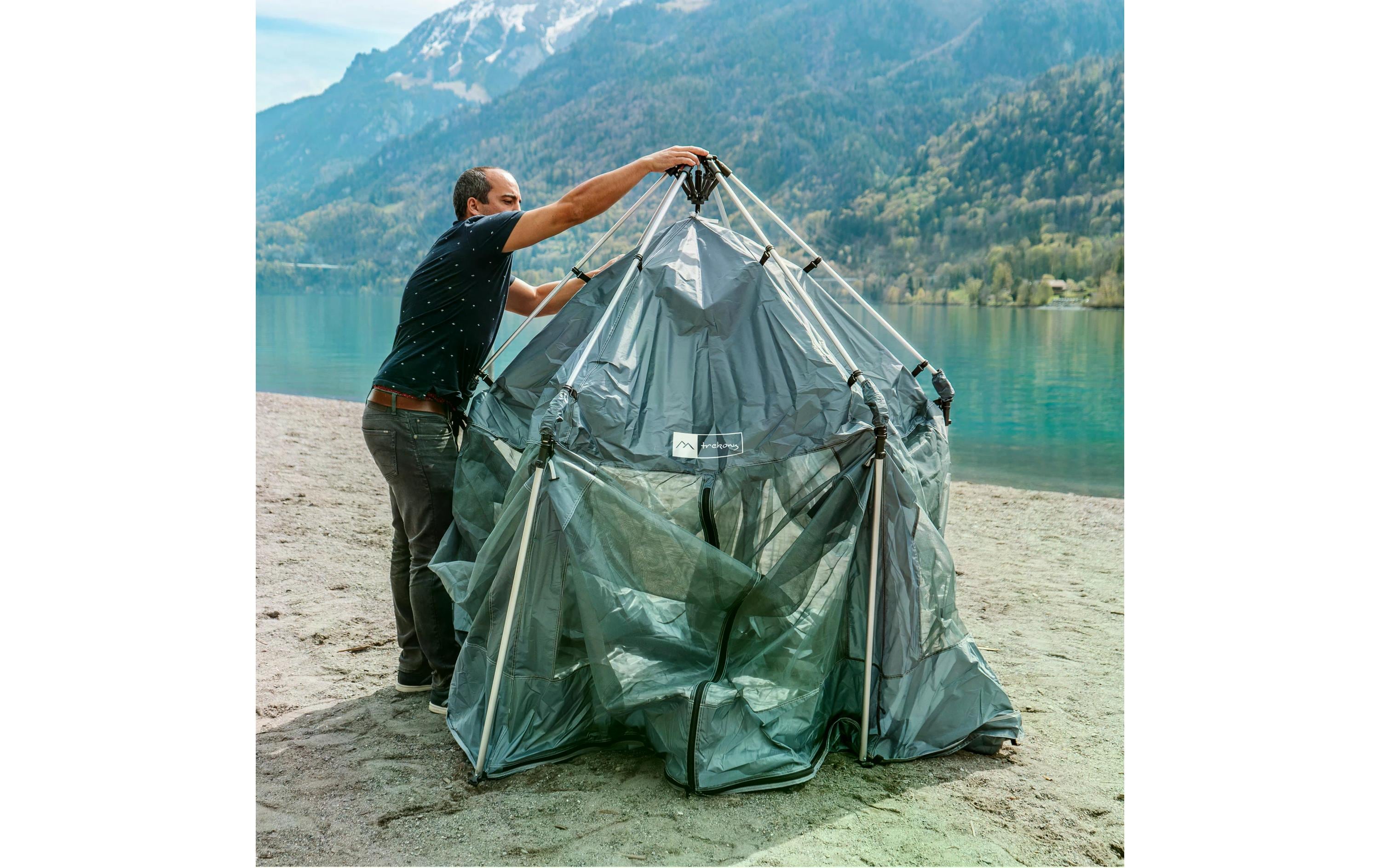 Trekony Pop-Up-Zelt Anthrazit
