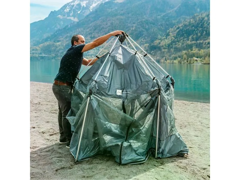 Trekony Pop-Up-Zelt Anthrazit