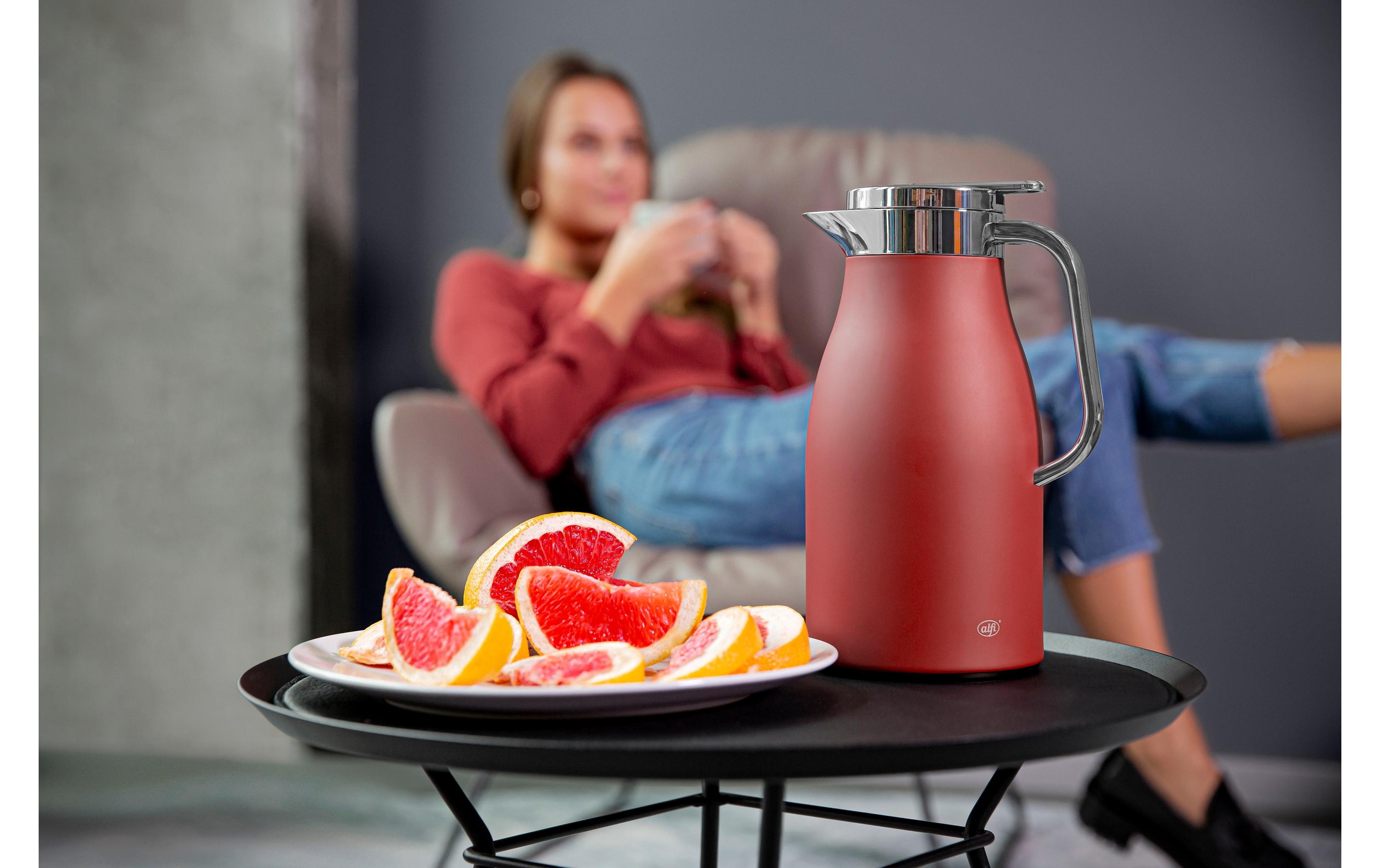 Alfi Thermoskanne Skyline 1000 ml, Dunkelrot