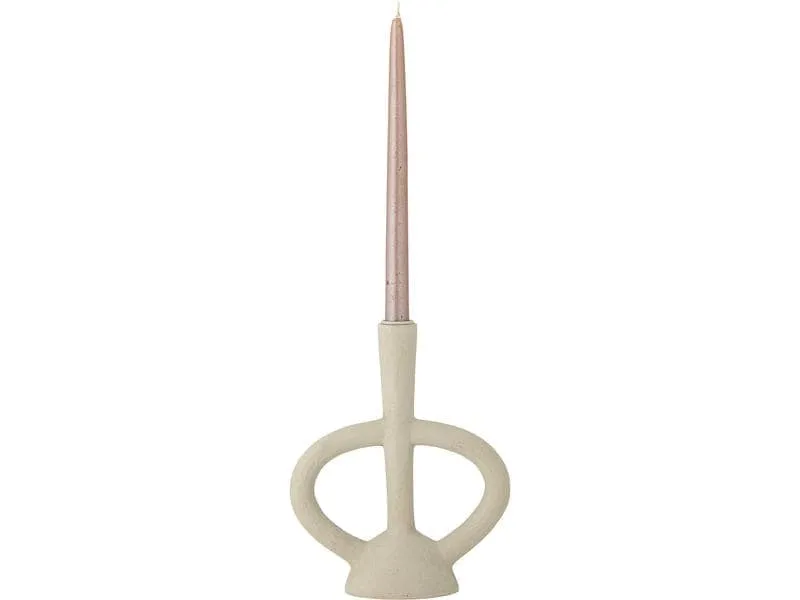 Bloomingville Kerzenständer Ramina 1 Stück, Alt Weiss