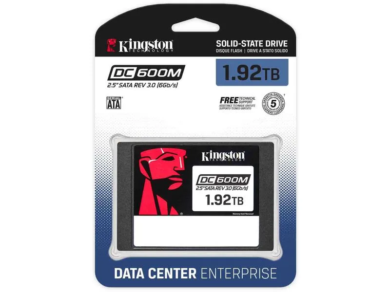 Kingston SSD DC600M 2.5 SATA 1920 GB Kingston SSD DC600M 2.5 SATA 1920 GB