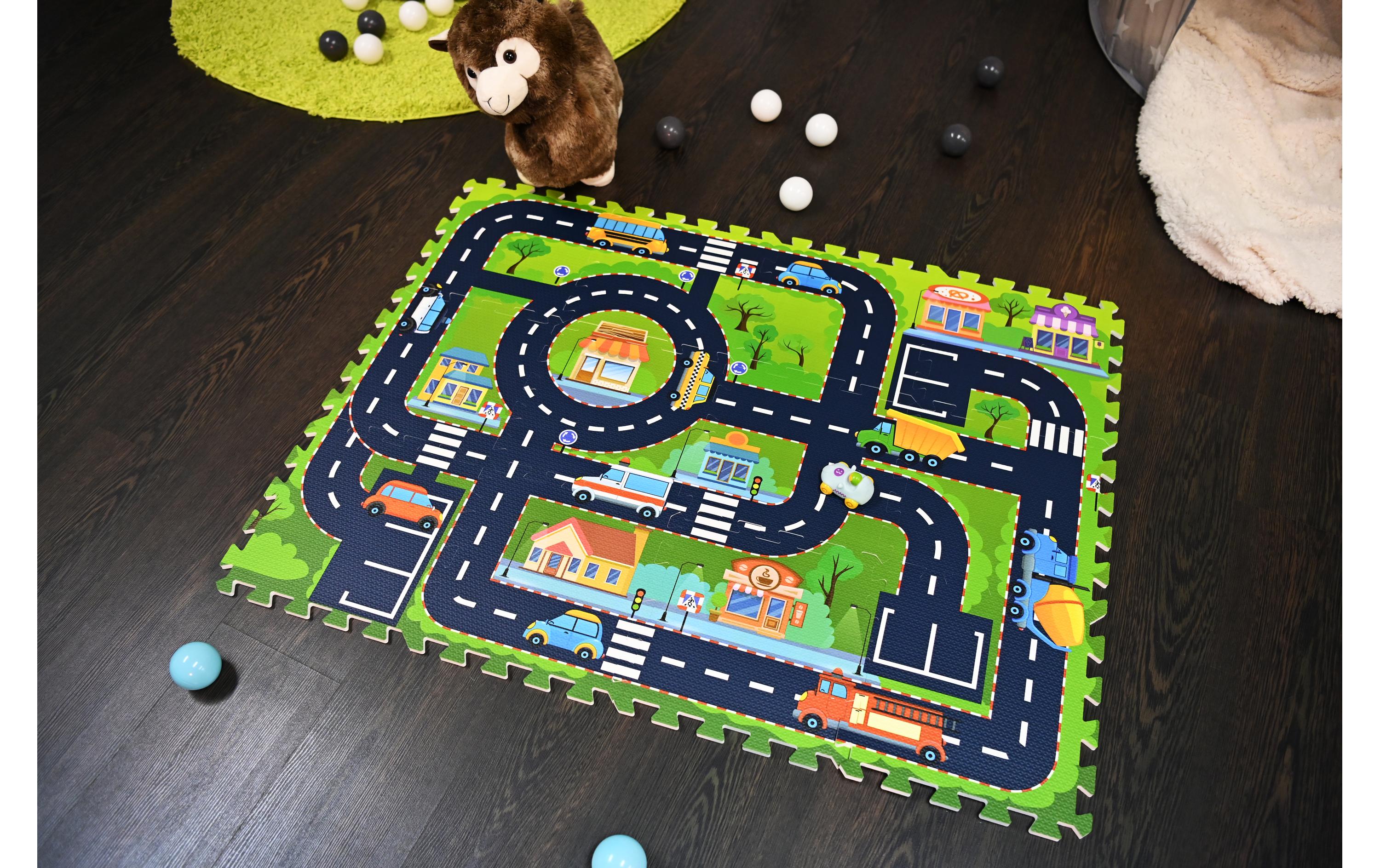 Knorrtoys Puzzlematte Strasse 12-teilig