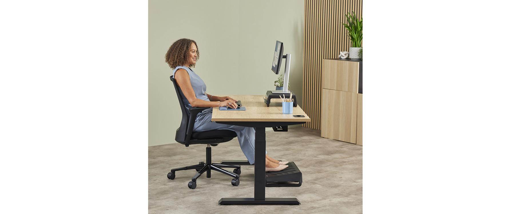 Fellowes Workplace Handgelenkauflage Breyta 320 mm Marineblau 1 Stück