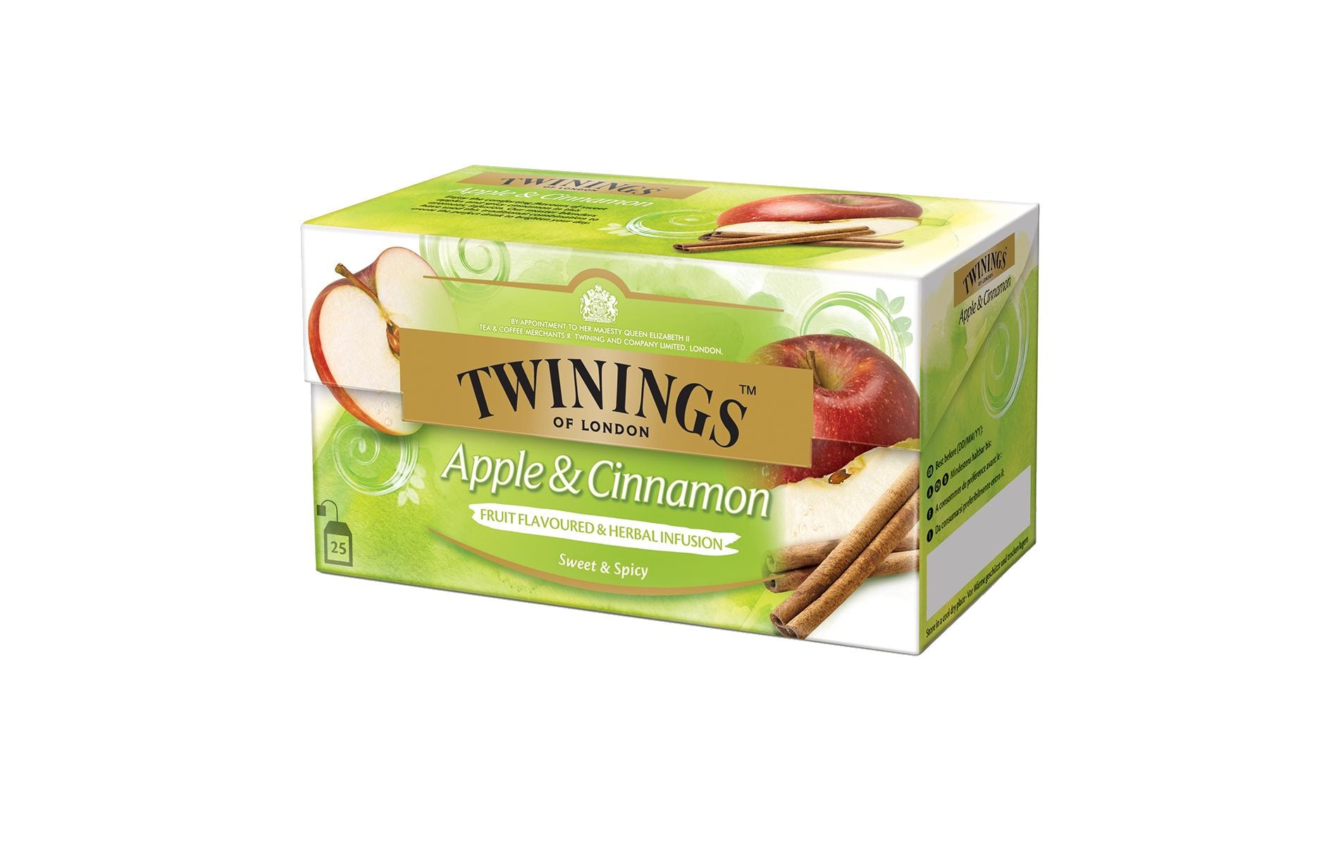 Twinings Teebeutel Apfel & Zimt 25 Stück