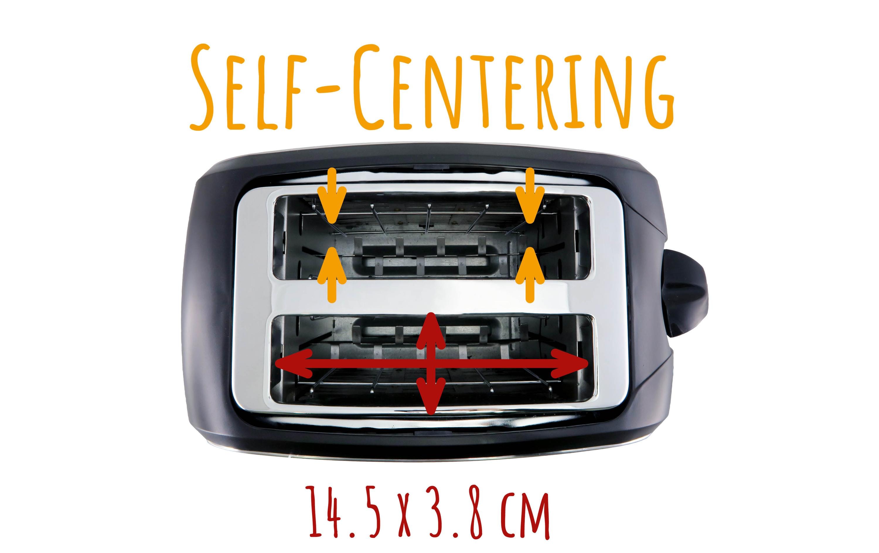 Trisa Toaster Crispy Toast Schwarz/Silber Trisa Toaster Crispy Toast Schwarz/Silber