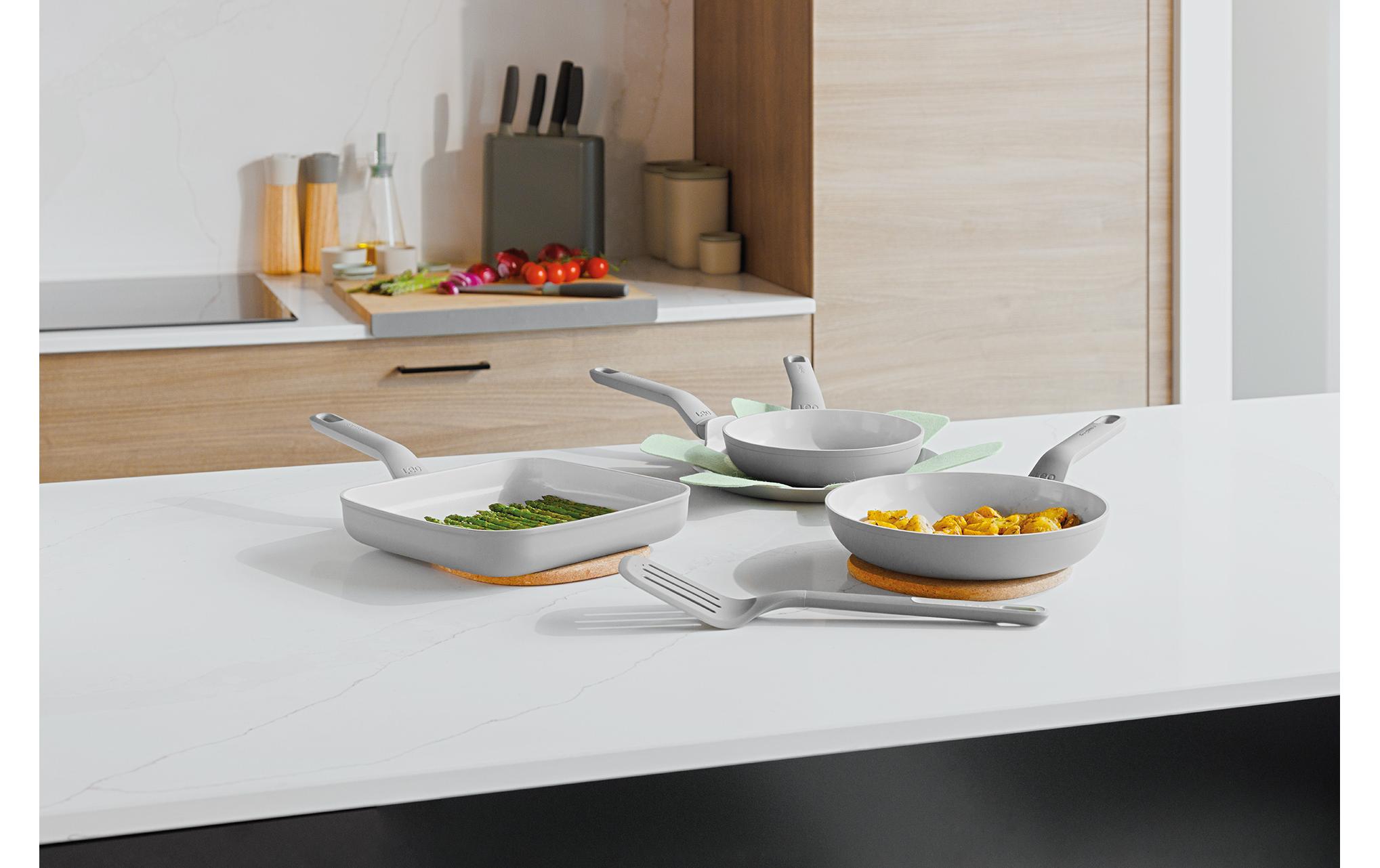 BergHOFF Bratpfannen-Set Leo Balance 5-teilig, Moonmist