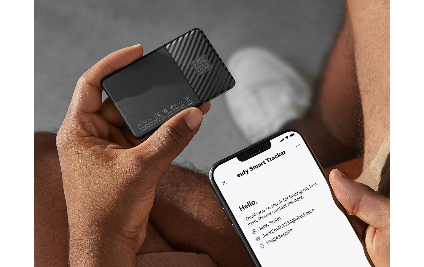 eufy SmartTrack Card Schwarz