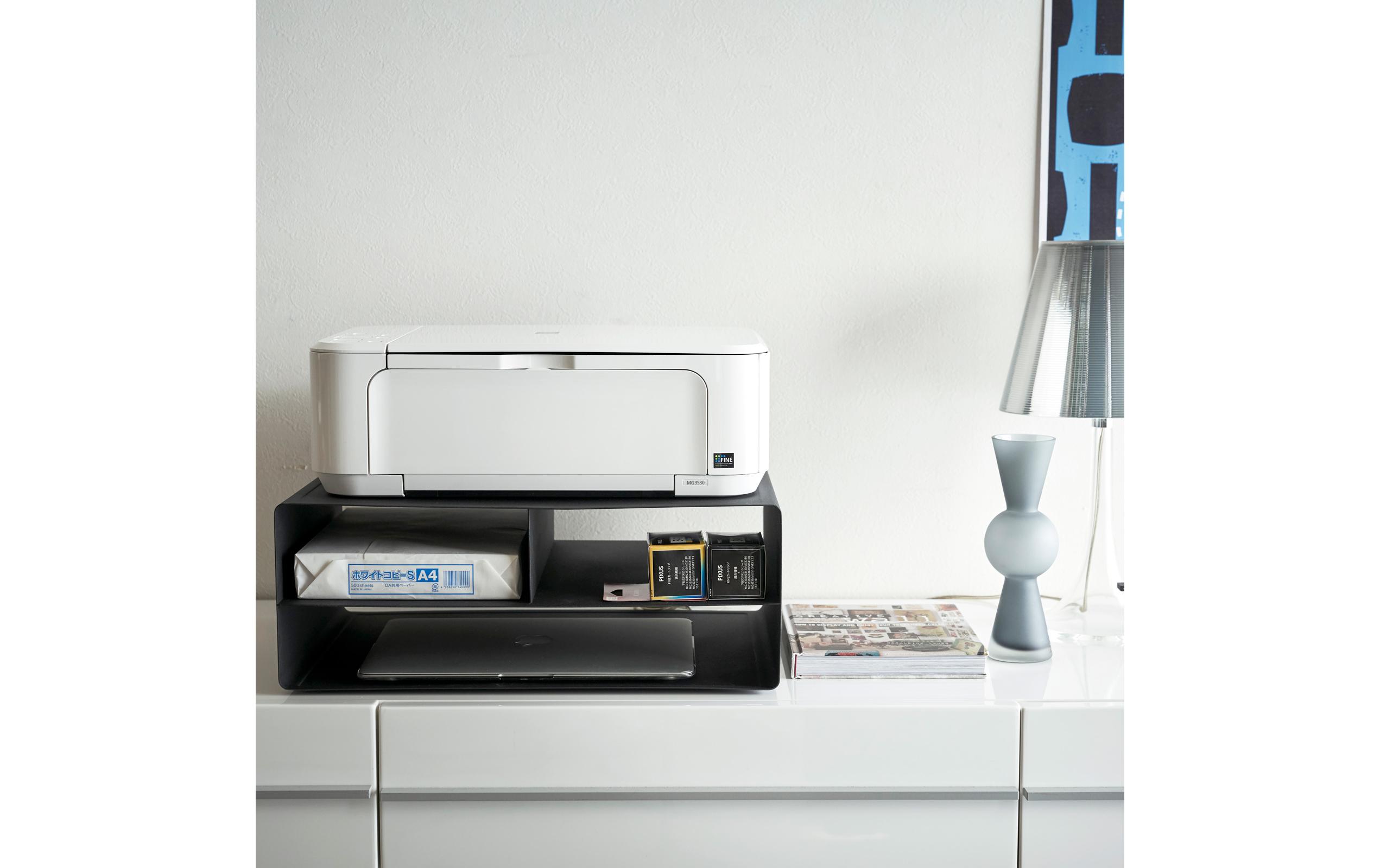 Yamazaki Multifunktionswagen Tower Schwarz