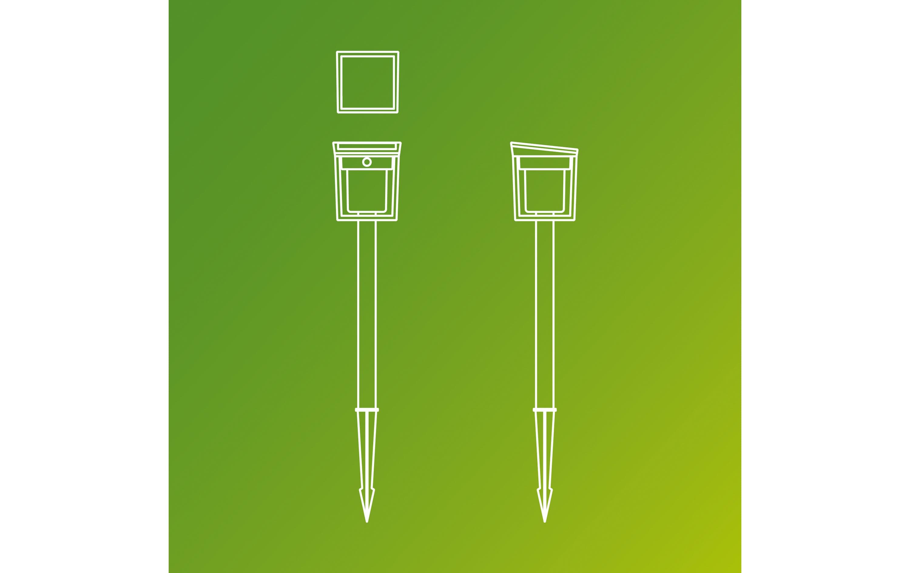 Philips Blaise Sockel Solar UE Link 3000K anthrazit