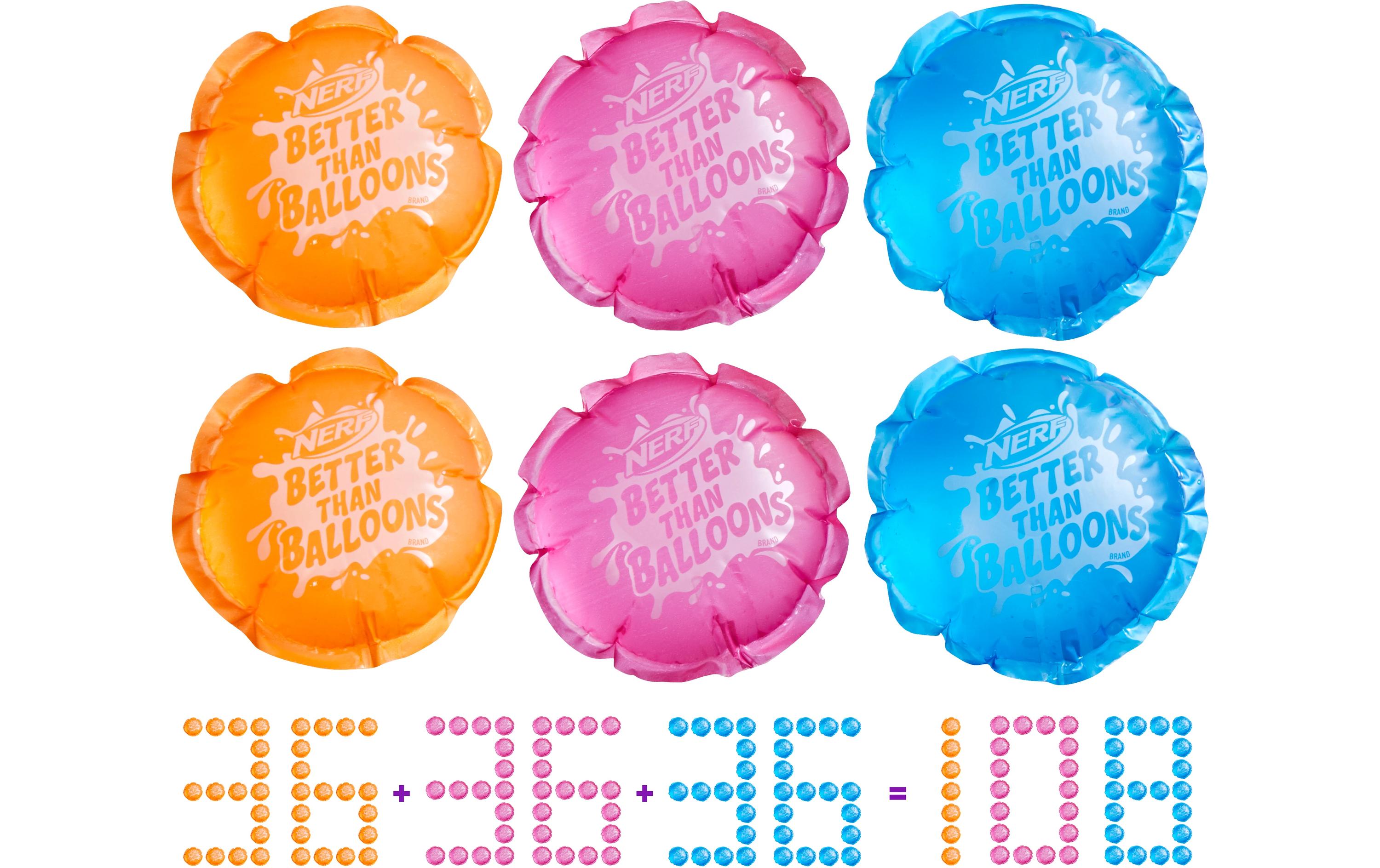 NERF Super Soaker Better Than Balloons Wasserkapseln 108 Stück NERF Super Soaker Better Than Balloons Wasserkapseln 108 Stück