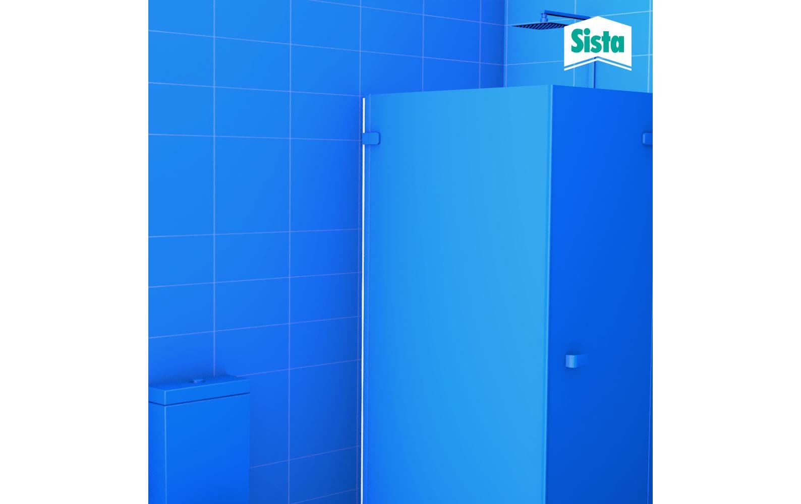 Sista Dichtmasse Bad & Küche 280 ml, Grau