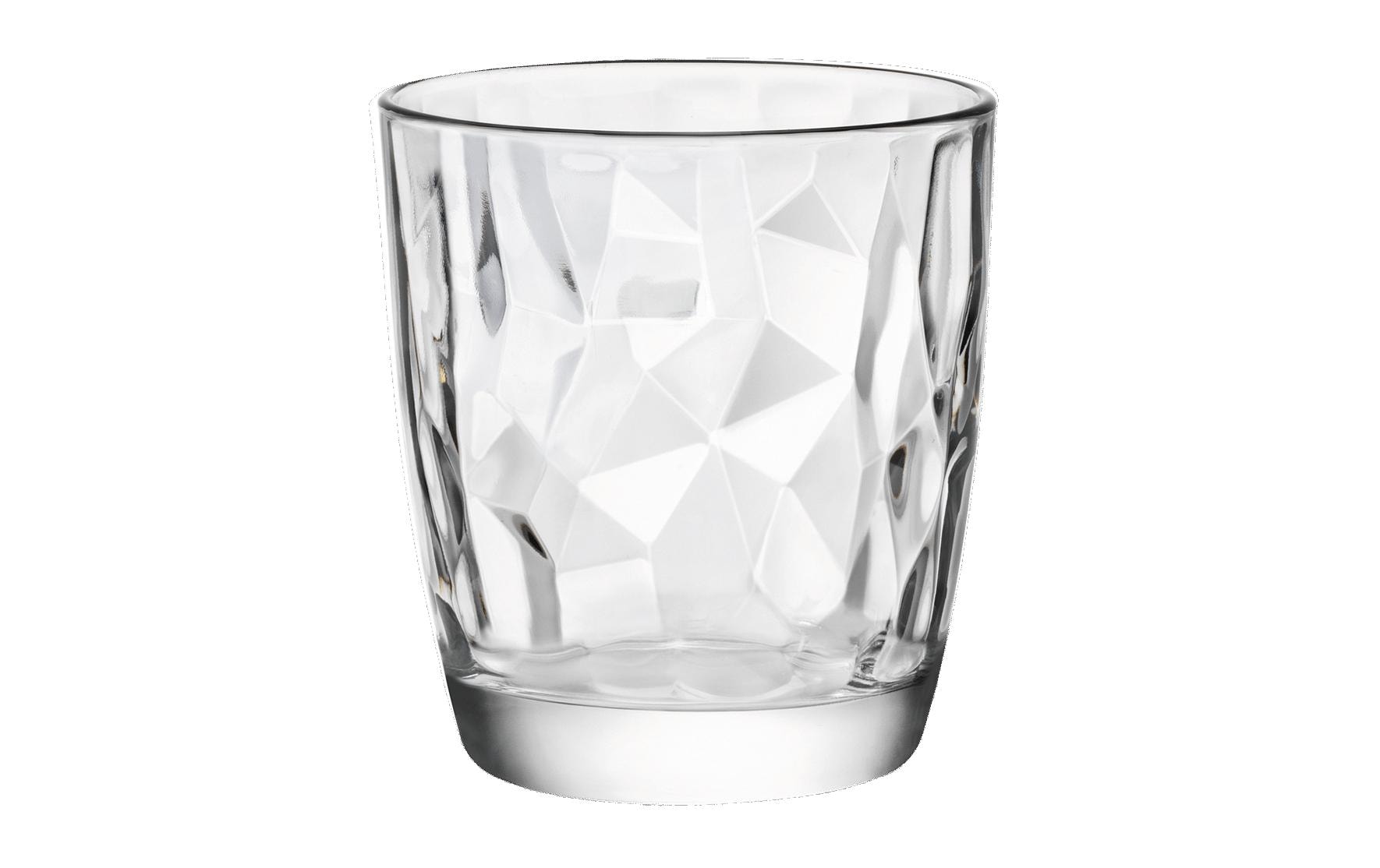 Bormioli Rocco Whiskyglas Diamond 300 ml, 6 Stück, Transparent 