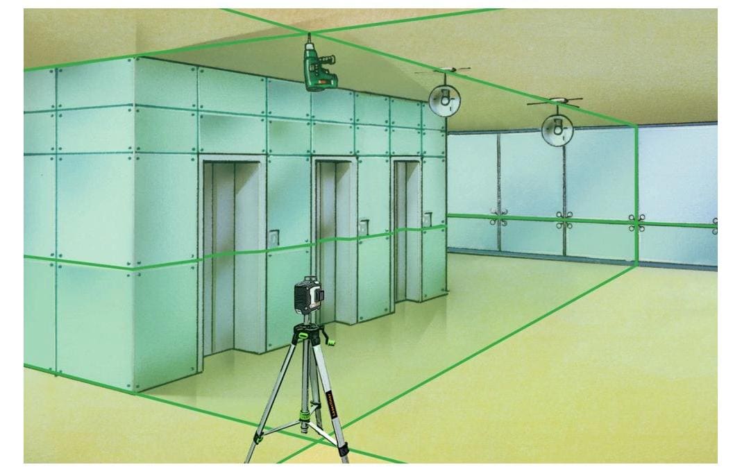 Laserliner Laser-Distanzmesser CompactPlane-Laser 3G Set 150 30 m
