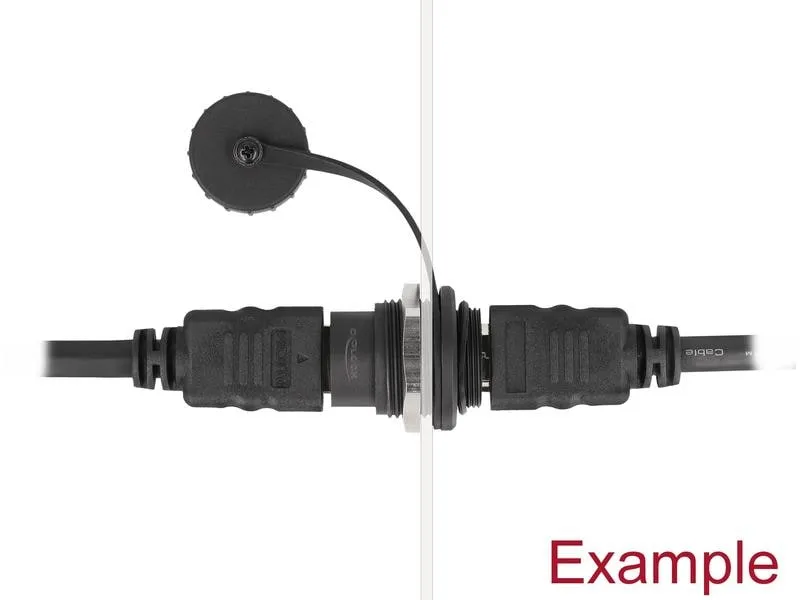 Delock HDMI-A Einbaubuchse mit Staubschutzkappe Delock HDMI-A Einbaubuchse mit Staubschutzkappe