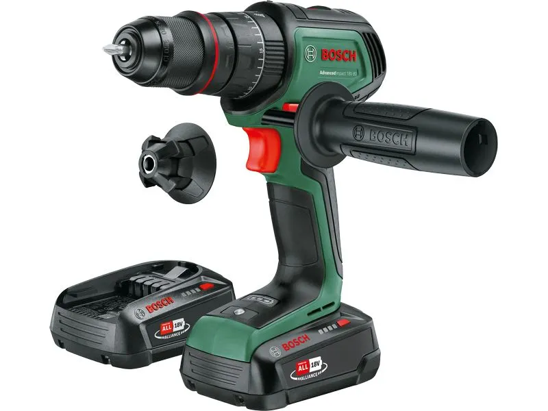 Bosch Akku-Schlagbohrmaschine AdvancedImpact 18 V-80 2 x Akku Bosch Akku-Schlagbohrmaschine AdvancedImpact 18 V-80 2 x Akku