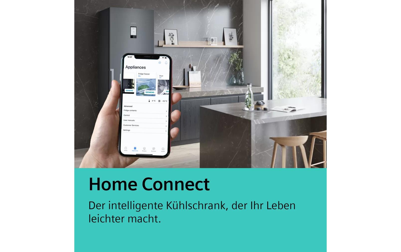 Siemens Einbaugefrierschrank GU21NADE0 Rechts