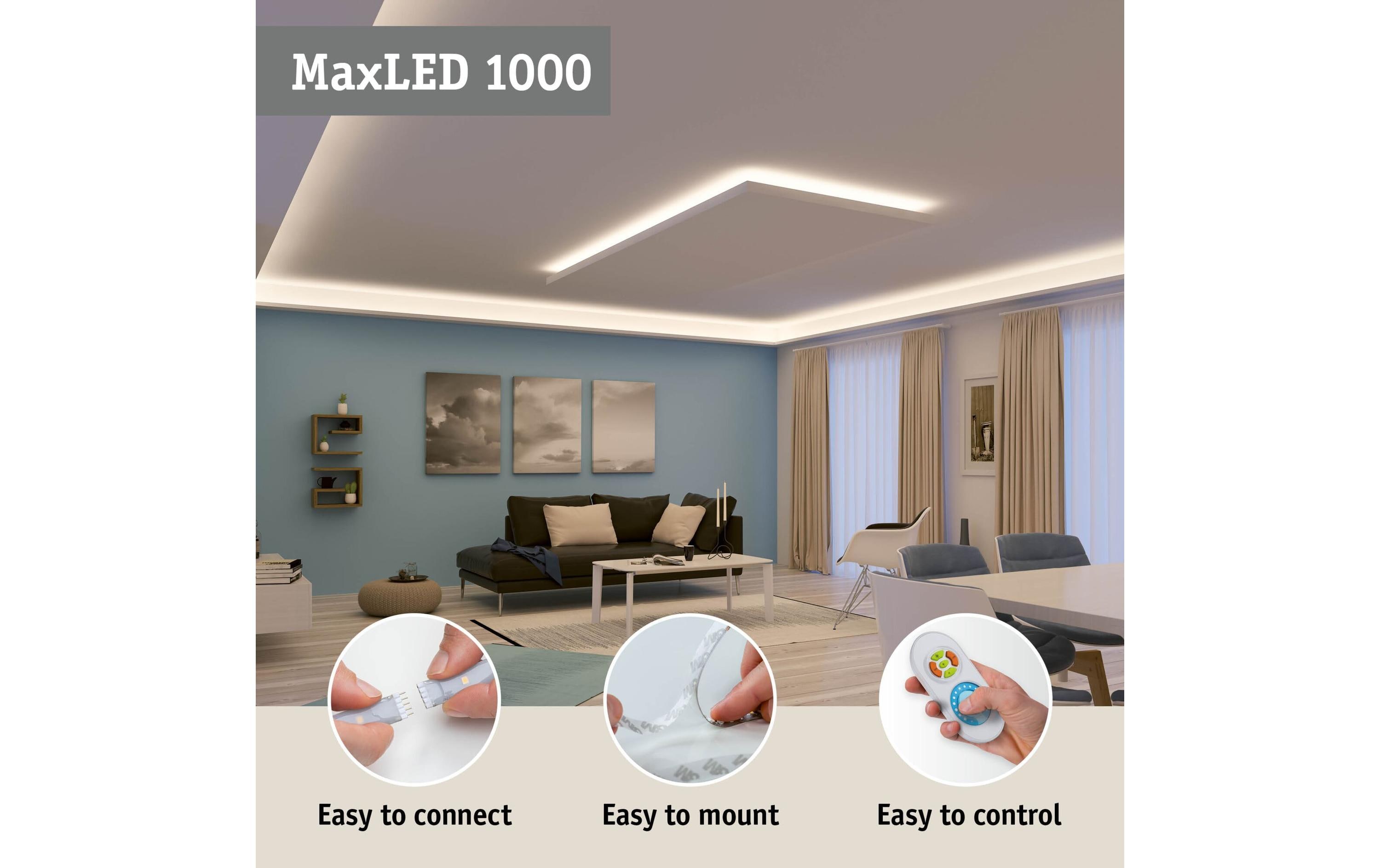 Paulmann MaxLED 1000 LED Strip Full-Line COB Edge